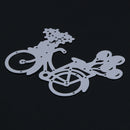 DIY Lovely Bike Bicycle Metal Cutting Dies Stencil For Scrapbooking Paper A