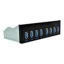 19 Pin To 8 Port USB 3.0 Hub 5.25 Inch CD-Rom Drive Bay CD Rom Front Panel