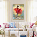 5D DIY Full Round Diamond Painting Girl Rhinestones Cross Stitch (QF305)
