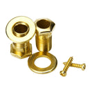 Set of 6 Guitar String Tuning Pegs Tuners Machine Heads 3L + 3R Golden New