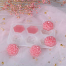 6 x Rose Flower Chocolate Silicone Mould Mold Homemade DIY Baking Tools CraSEAU