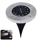 12 Led Solar Power Buried Light Ground Lamp Outdoor Path Way Garden Decorat