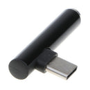 Short Type-C Male to 3.5mm Female Audio Adapter Cable Converter