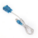 1.5m USB to RS232 Serial 9 Pin DB9 Cable Port Female Adapter Converter Blue AME