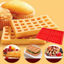 5-Cavity Waffles Cake Chocolate Pan Silicone Mold Baking Flower Mould  gweg