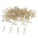 100 Pieces Durable Fishing Tool Carp Fishing Tail Rubber Tubes Cones for Saftey