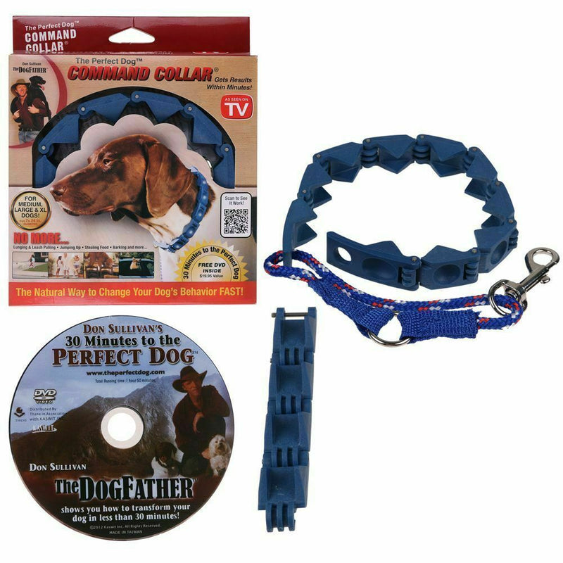 Pro Don Sullivan Perfect Dog Command Training Collar I7C7 Choke Prong Pets X4H9