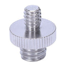 Camera Screw Adapter 1/4 inch Male to 1/4 inch Male Screw 1/4 Male to 3/8 M