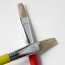 4x Children's DIY Graffiti Pen Flat Head Plastic Rod Pig Mane Oil Painti DYO