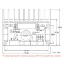 TDA7377 4 Channel Power Amplifier Kit Supports Stereo Surround Input I4Q8