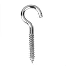 10pcs Mini Eye Pins Screw Hook House Curtain Net Wire Hanging Hook 55x3.8mm