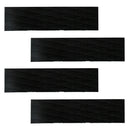 4Pc Portable EVA Skimboard Traction Pad Bar Grip Surfboard SUP Surfing Black