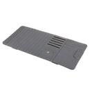 Car Sun Visor Sunshade CD DVD Allbum Holder Storage Case Organizer Gray
