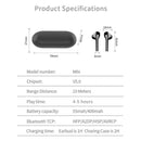 T5 True Wireless Earphones Touch Control Sports Headphones Stereo In-Era Earbuds