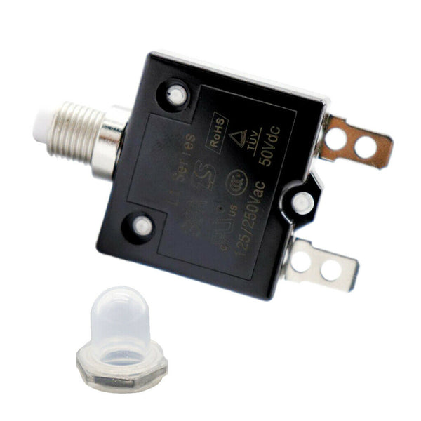 30A Circuit Breaker Overload Protector Switch Fuse Resettable AC 125V/250V
