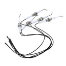 1X(Ignition Part Plug Ceramic Electrode Igniter With Wire 30cm In Round 2.3