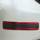 2.5M Red PVC Car Front Rear Bumper Edge Guard Strip Auto Exterior Accessories