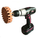 4 Inch 100mm Eraser Wheel Pinstripe  Removal Power Drill Adapter Rubber Car