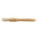 Coffee Grinder Cleaning Brush, Heavy Wood Handle & Natural Bristles Espresso