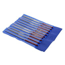 High Quality 10 Pcs Diamond Blade Needle File Coated Cutting Riffler Repair Tool