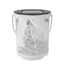 Metal Rattan Outdoor Solar Hanging LED Light Garden Yard Decoration Lamp
