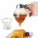 200ML Elegant Honey Dispenser and Warmer Set dispenser honey Kitche S8R0