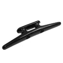 Boat Marine or Dock Cleats Heavy Duty Black Nylon 8 inch Open Base Cleat