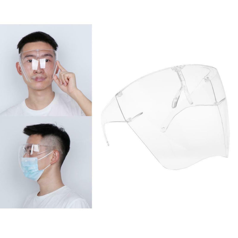 Clear Face Shield Visor Face Protection Shield,Anti Dust,Anti Spitting,Anti-fog