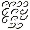 12x Replacement Spare Ear Hook Earloop For Bluetooth Headset Black