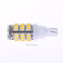 4PCS T10 1206 W5W 42SMD 194 LED White Car Side Wedge Tail Light Lamp Bulbs 4.2W