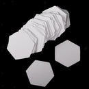 200Pcs Hexagon Blank Paper Quilting Template English Paper Patchwork Crafts