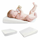 Newborn Anti-Spit Milk Wedge Pillow Baby Memory Foam Pillow Reflux Sleeping Crib