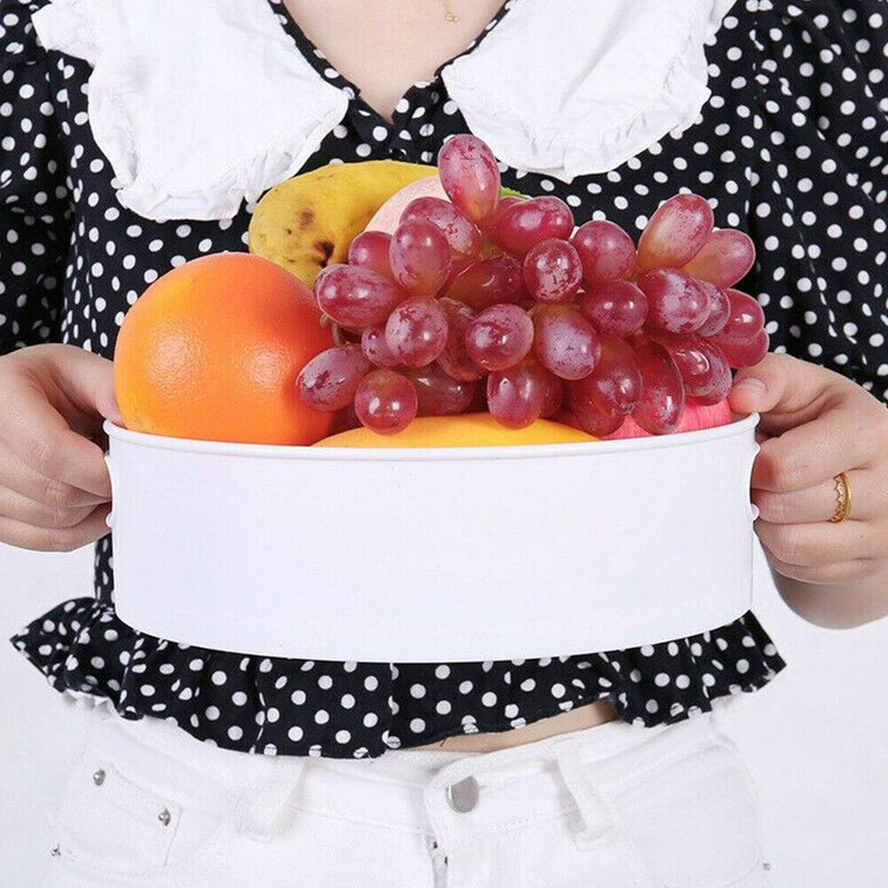 1 x Kitchen Lazy Corner Turntable Rotating Storage Box Container Organizer Rack