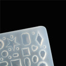 Oval/Heart/Water droplets Cabochon semicircle silicone Mould Epoxy Resin_JewelME