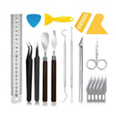 18Pcs Cricut Tool Set Craft Basic Supplies Home School Scrapbook Supplies Kit