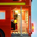 LED Light Lighting Kit For London Bus USB 10258 Bricks Block N7C9