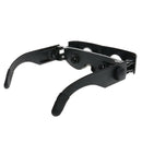 Eyeglasses Style Mini Black Fishing Magnifier Telescope Binoculars