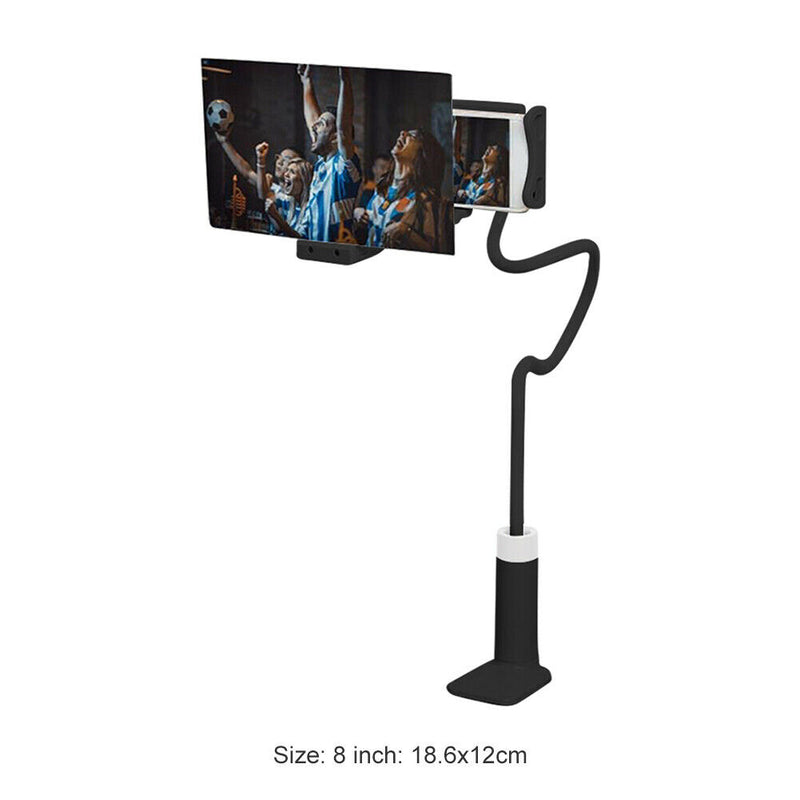 Mobile Phone Video Screen Magnifier Rack Projection Bracket (8 inch Black) A