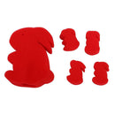 5pcs Fancy Magic Trick Sponge Rabbits Street Magic Close-up Accessories