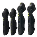 4Pcs Reflective Motorcycle Elbow Knee Pad Set Motocross Sports Protection Gear
