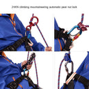 Nut lock Auto Lock Carabiner Oval-Ring Hook Aviation Aluminum for Rock SWS