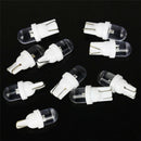 10x T10 White 12V LED Car Auto Wedge Dashboard Light Width Light Reading Li LJ