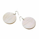 Round Dangle Earrings Beach Shell Romantic Earrings Fashion Style Accessori Z5Q3