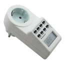 7 Day Digital LCD Electronic Plug-in Programmable 12/24 Hour Timer Switch  A