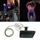 1PC Basketball Rim LED Solar Light Playing Night Light Decor Boys Home E1U5