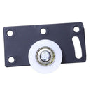 4Sets Sliding Door Wheels Rollers Pulleys Runners for Cupboard Wardrobe Cab V6U1