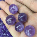 1Pc Natural Amethyst Quartz Sphere Crystal Pretty Ball Healing Purple Stone