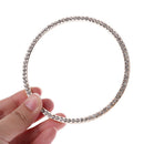 DIY Ring Design Metal Rhinestone Purse Handle for Bag Making Handle Replacement