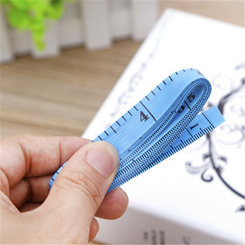 6Pcs 60" 150cm Body Measuring Ruler Sewing Cloth Tailor Tape Soft Measure Gw