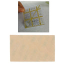 15x Silicone Quilting Ruler Grip True Grips Non Slip Adhesive Rings Quilting
